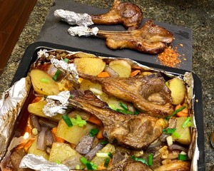 超好吃的烤羊(yáng)排烤箱版的做法 步驟9