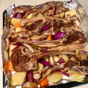 超好吃的烤羊排烤(kǎo)箱版的做法 步驟4